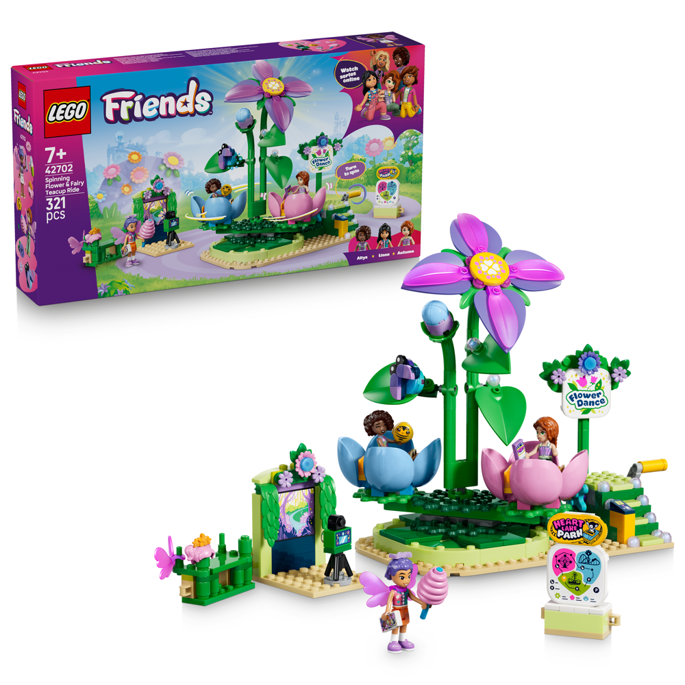 Lego Friends Spinning Teacup Ride